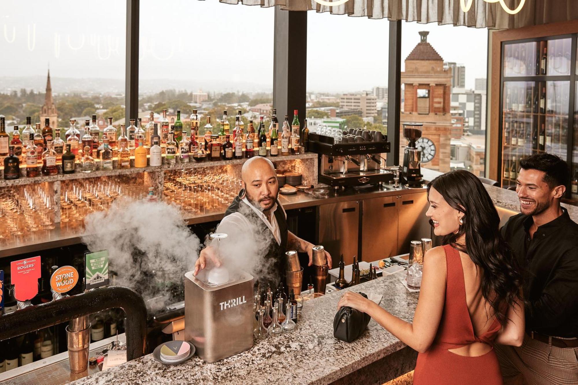 Crystalbrook Kingsley Hotel Newcastle Exterior foto The bar at the 107